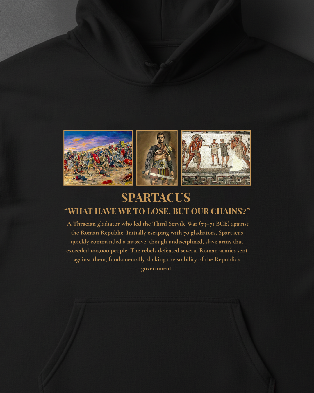 HISTORE™ Spartacus Oversize Hoodie