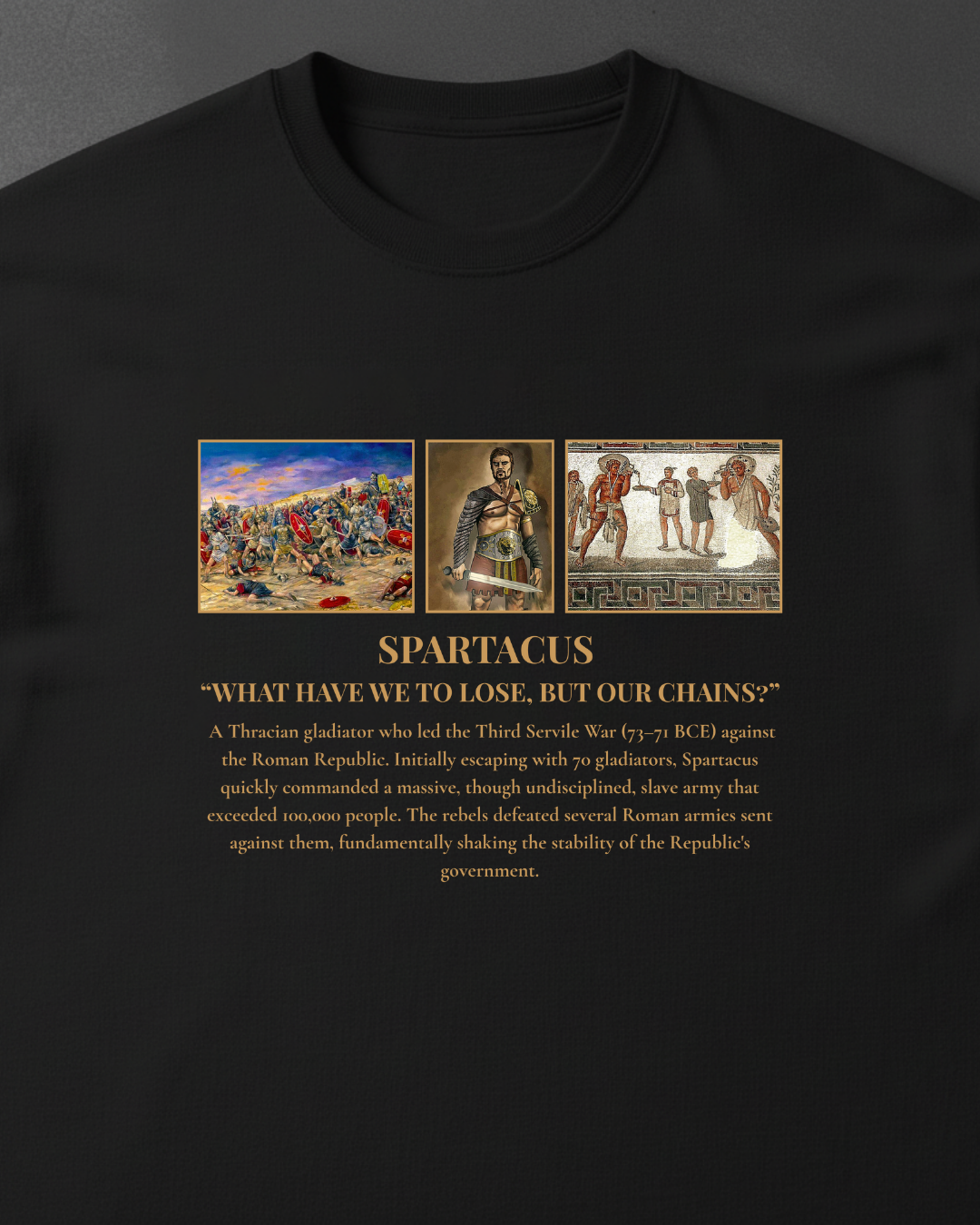 HISTORE™ Spartacus Oversize T-shirt