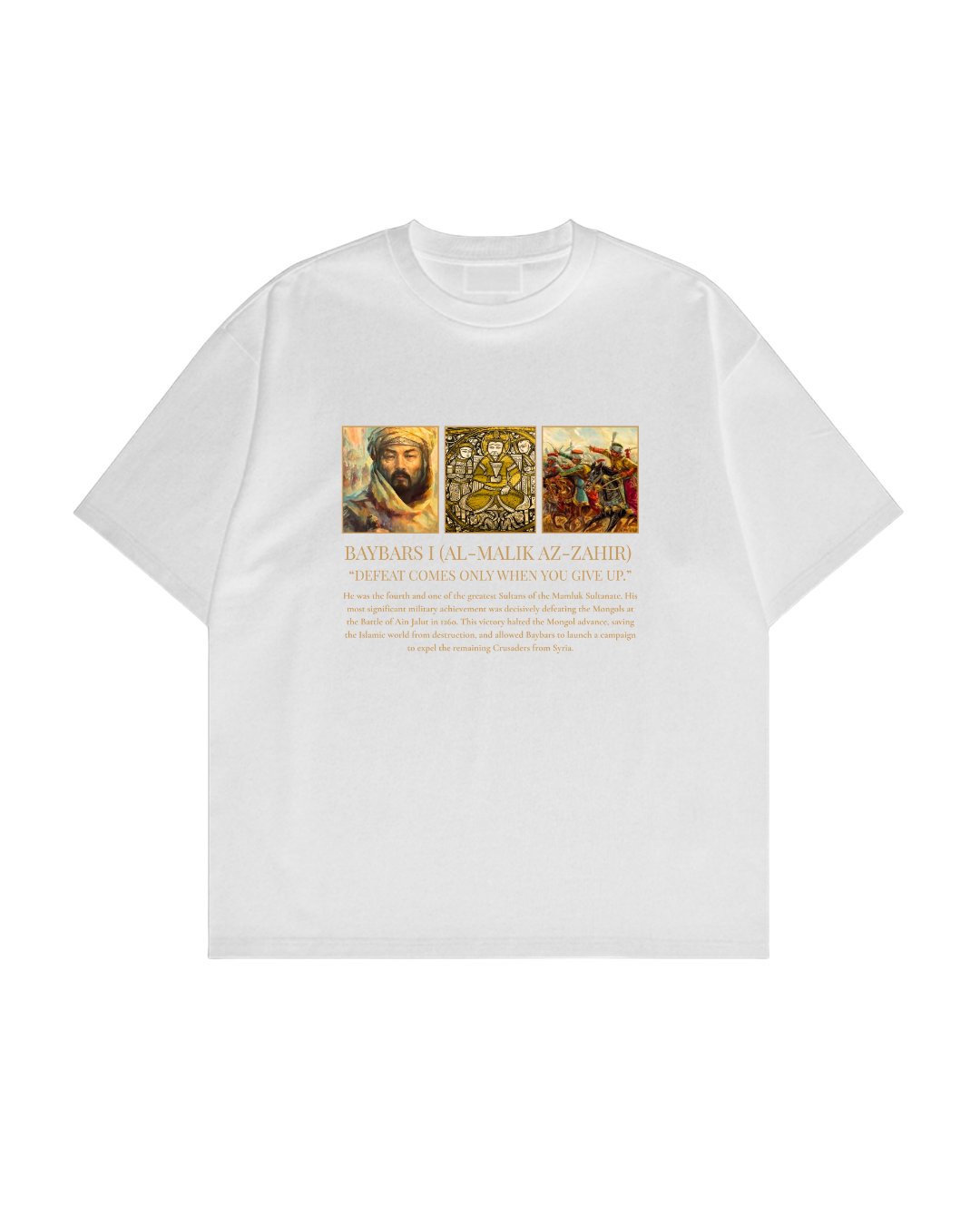 HISTORE™ Baybars I - Birinci Baybars Oversize T-shirt