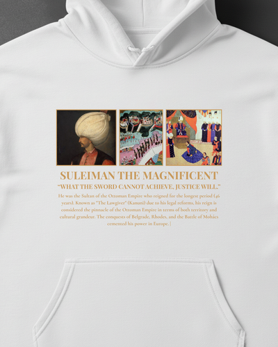 HISTORE™ Suleiman the Magnificent - Kanuni Sultan Süleyman Oversize Hoodie