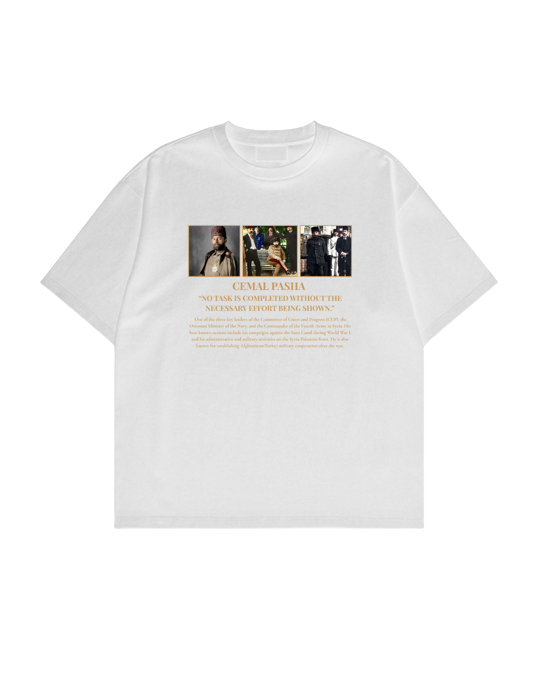 HISTORE™ Cemal Pasha - Cemal Paşa Oversize T-shirt