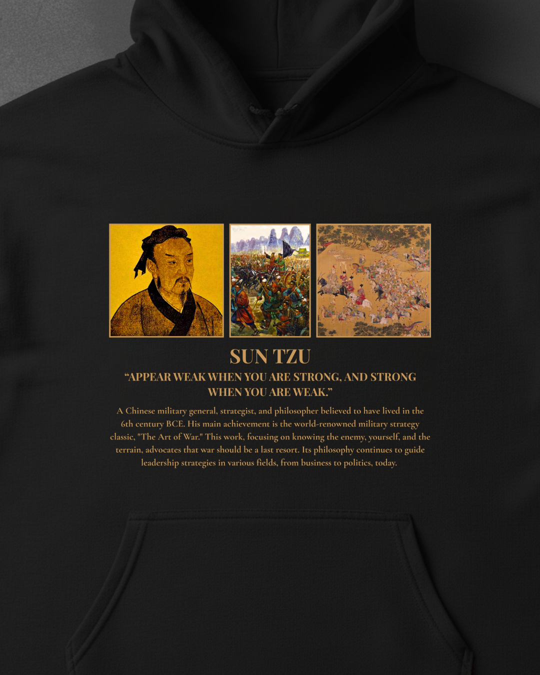 HISTORE™ Sun Tzu Oversize Hoodie