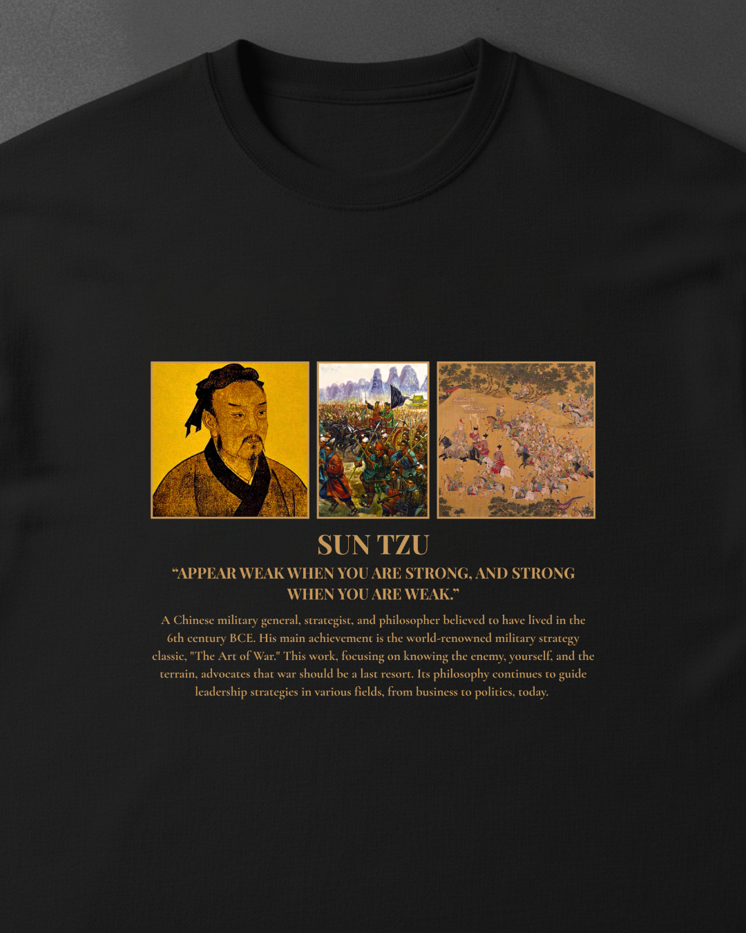 HISTORE™ Sun Tzu Oversize T-shirt