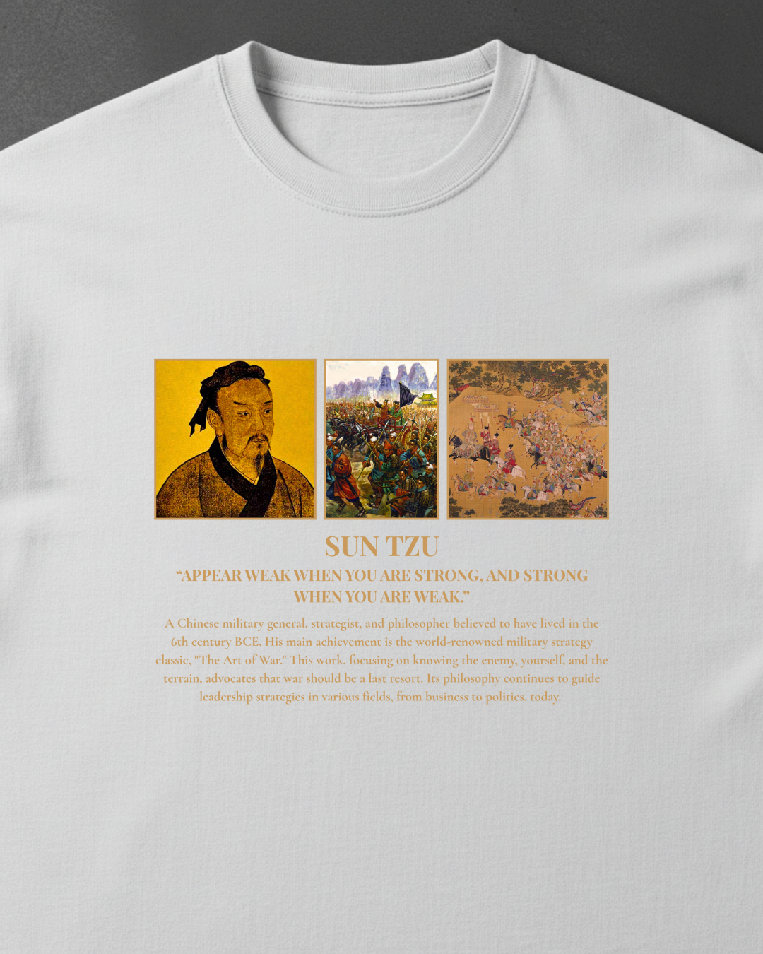 HISTORE™ Sun Tzu Oversize T-shirt