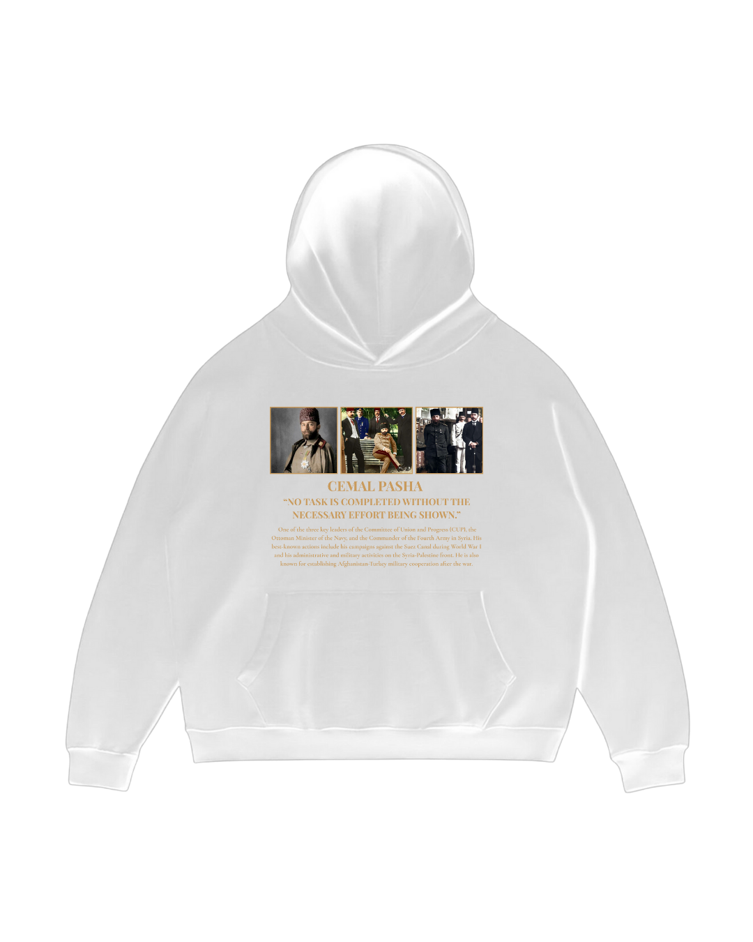 HISTORE™ Cemal Pasha - Cemal Paşa Oversize Hoodie