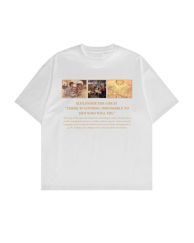 HISTORE™ Alexander the Great - Büyük İskender Oversize T-shirt