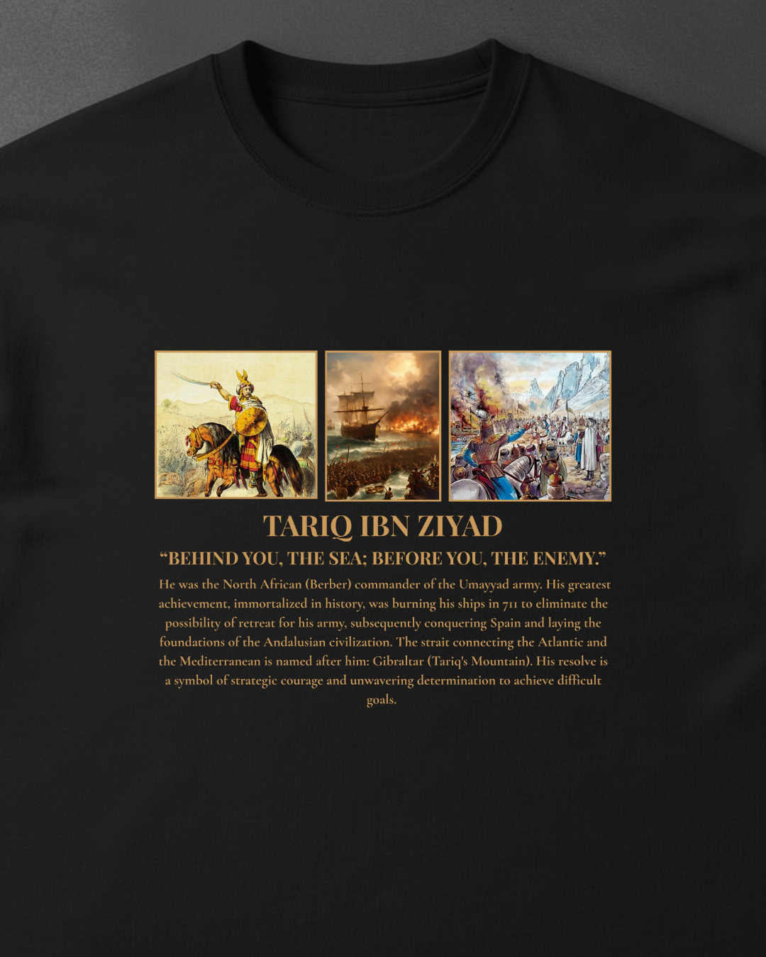 HISTORE™ Tariq ibn Ziyad Oversize T-shirt