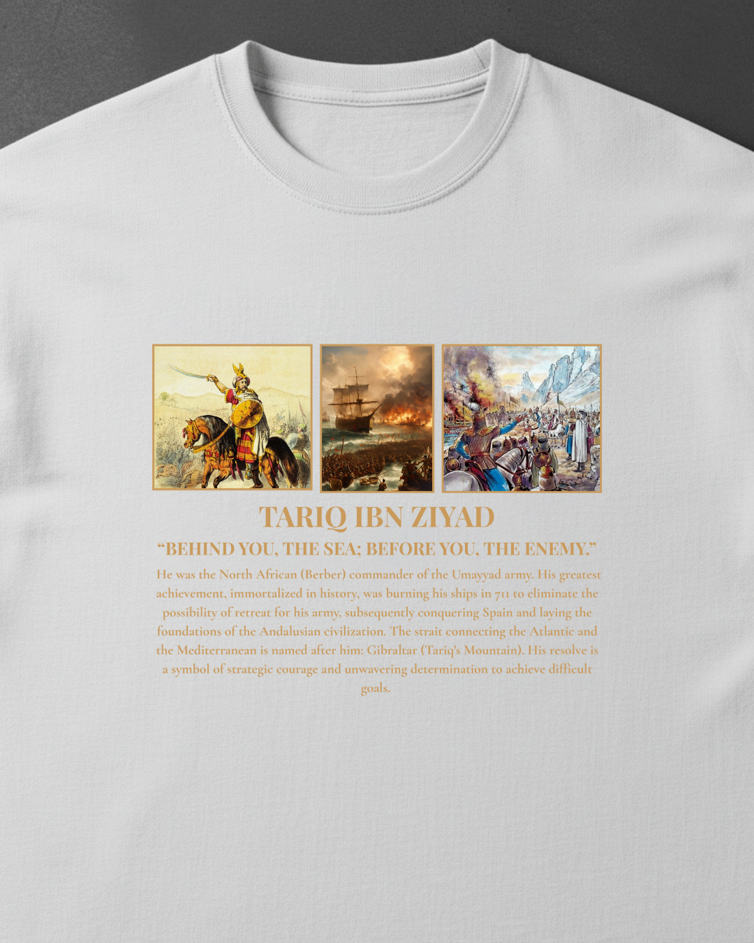 HISTORE™ Tariq ibn Ziyad Oversize T-shirt