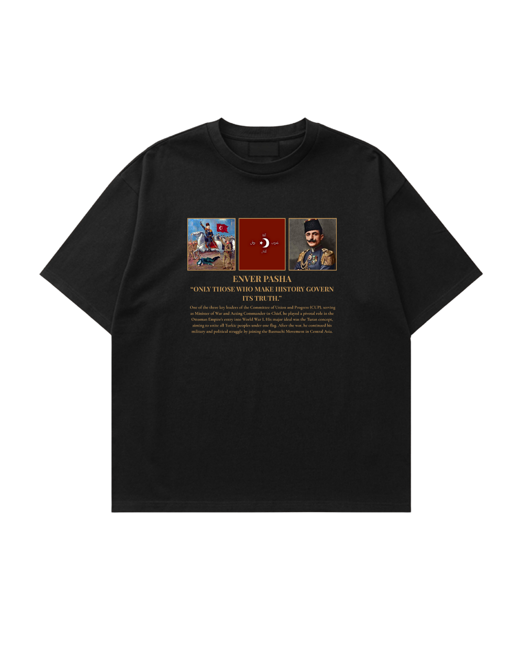 HISTORE™ Enver Pasha - Enver Paşa Oversize T-shirt