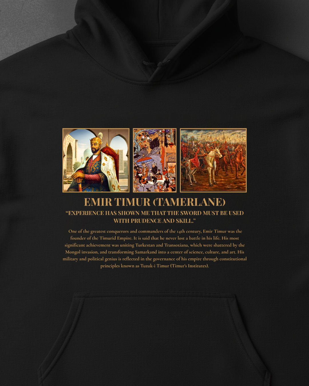 HISTORE™ Tîmûr - Timur Oversize Hoodie