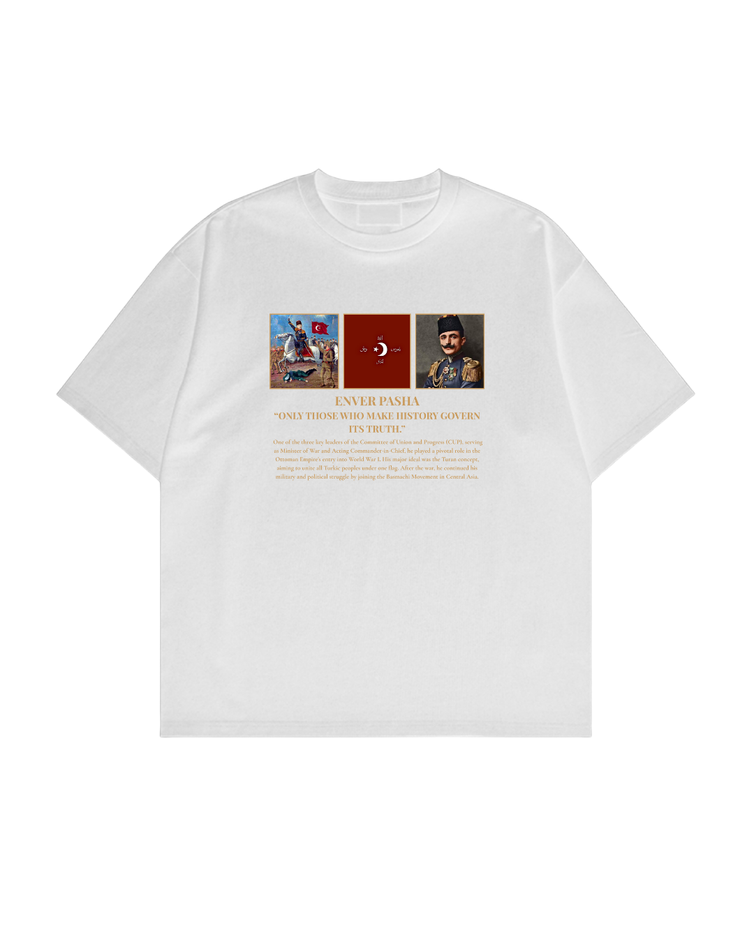 HISTORE™ Enver Pasha - Enver Paşa Oversize T-shirt