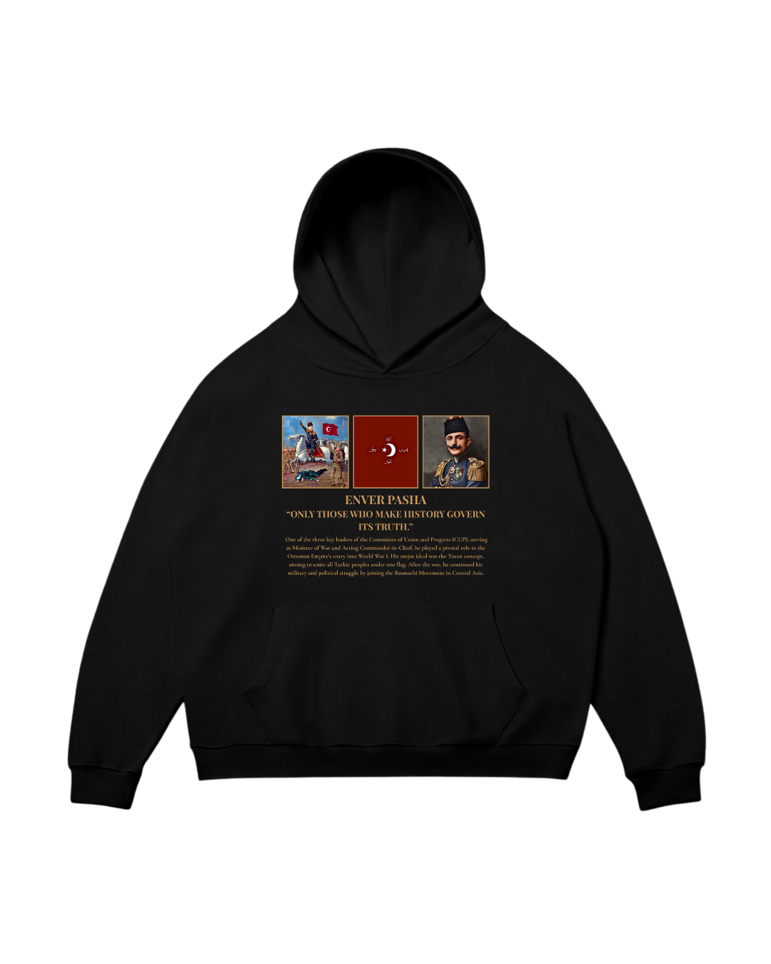 HISTORE™ Enver Pasha - Enver Paşa Oversize Hoodie