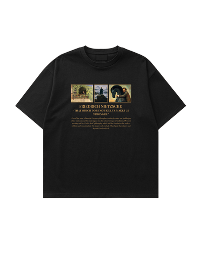 HISTORE™ Friedrich Nietzsche - Friedrich Nietzsche Oversize T-shirt
