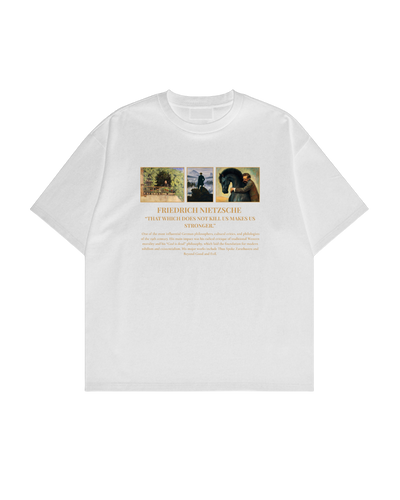 HISTORE™ Friedrich Nietzsche - Friedrich Nietzsche Oversize T-shirt