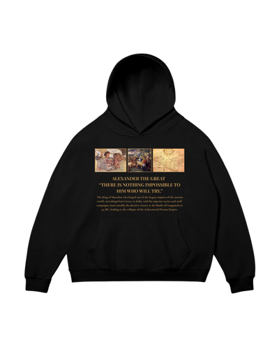 HISTORE™ Alexander the Great - Büyük İskender Oversize Hoodie