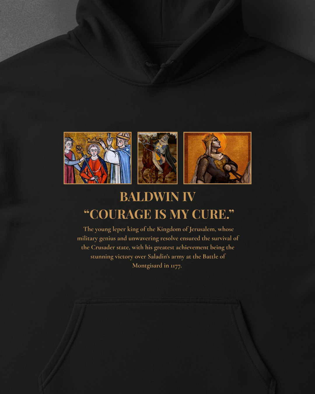 HISTORE™ IV. Baudouin - Baldwin IV Oversize Hoodie