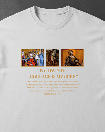 HISTORE™ Baldwin IV - IV. Baudouin Oversize T-shirt