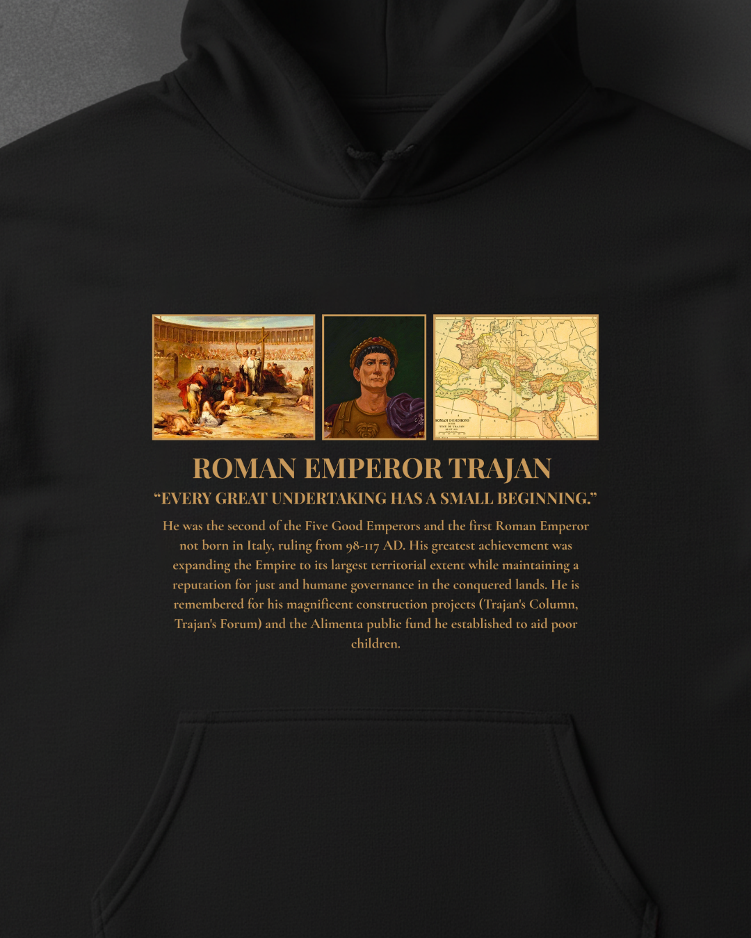 HISTORE™ Trajan Oversize Hoodie