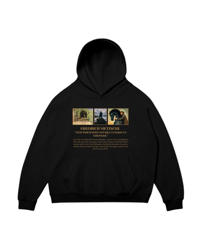 HISTORE™ Friedrich Nietzsche - Friedrich Nietzsche Oversize Hoodie