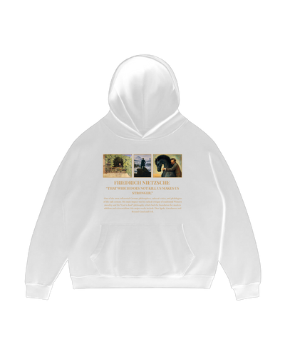 HISTORE™ Friedrich Nietzsche - Friedrich Nietzsche Oversize Hoodie