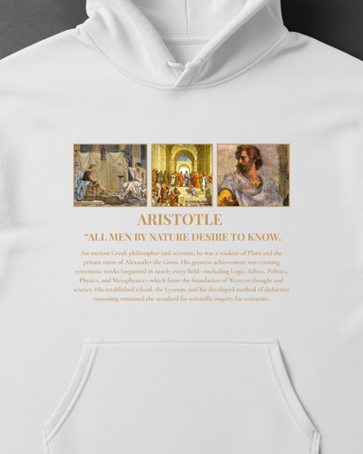 HISTORE™ Aristotle - Aristoteles Oversize Hoodie