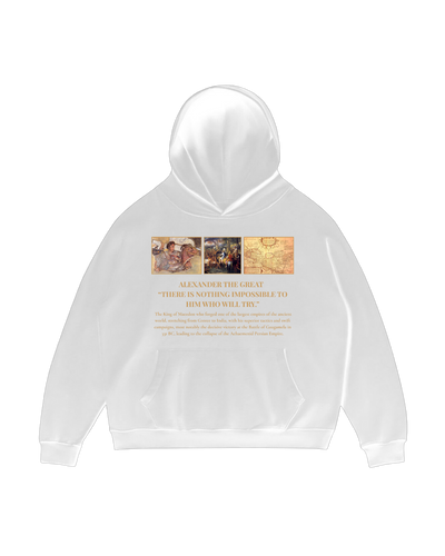 HISTORE™ Alexander the Great - Büyük İskender Oversize Hoodie