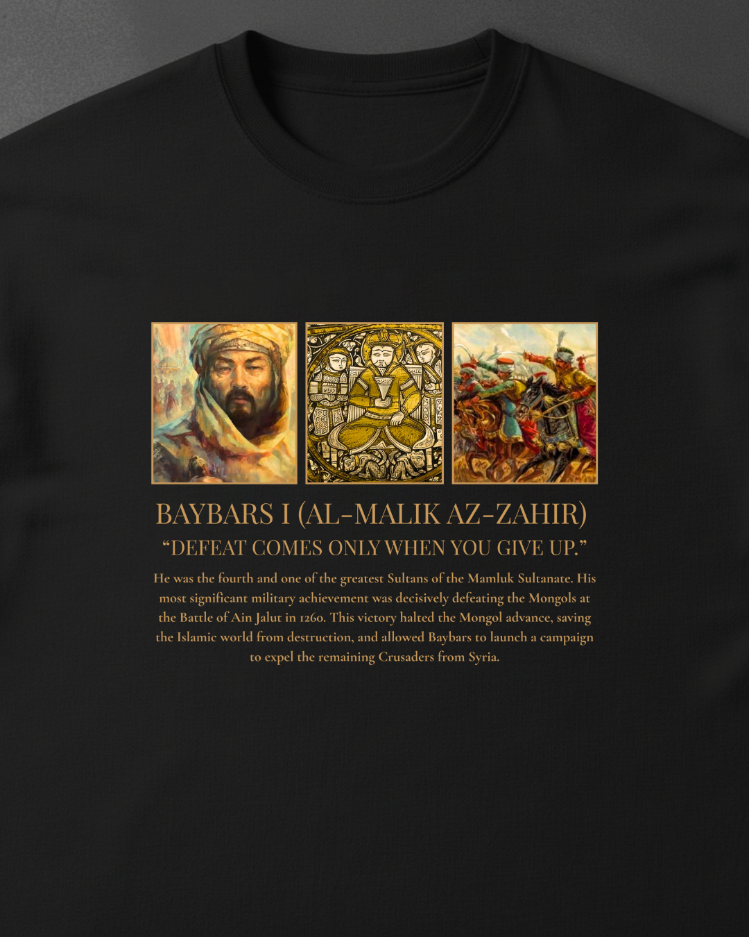 HISTORE™ Baybars I - Birinci Baybars Oversize T-shirt