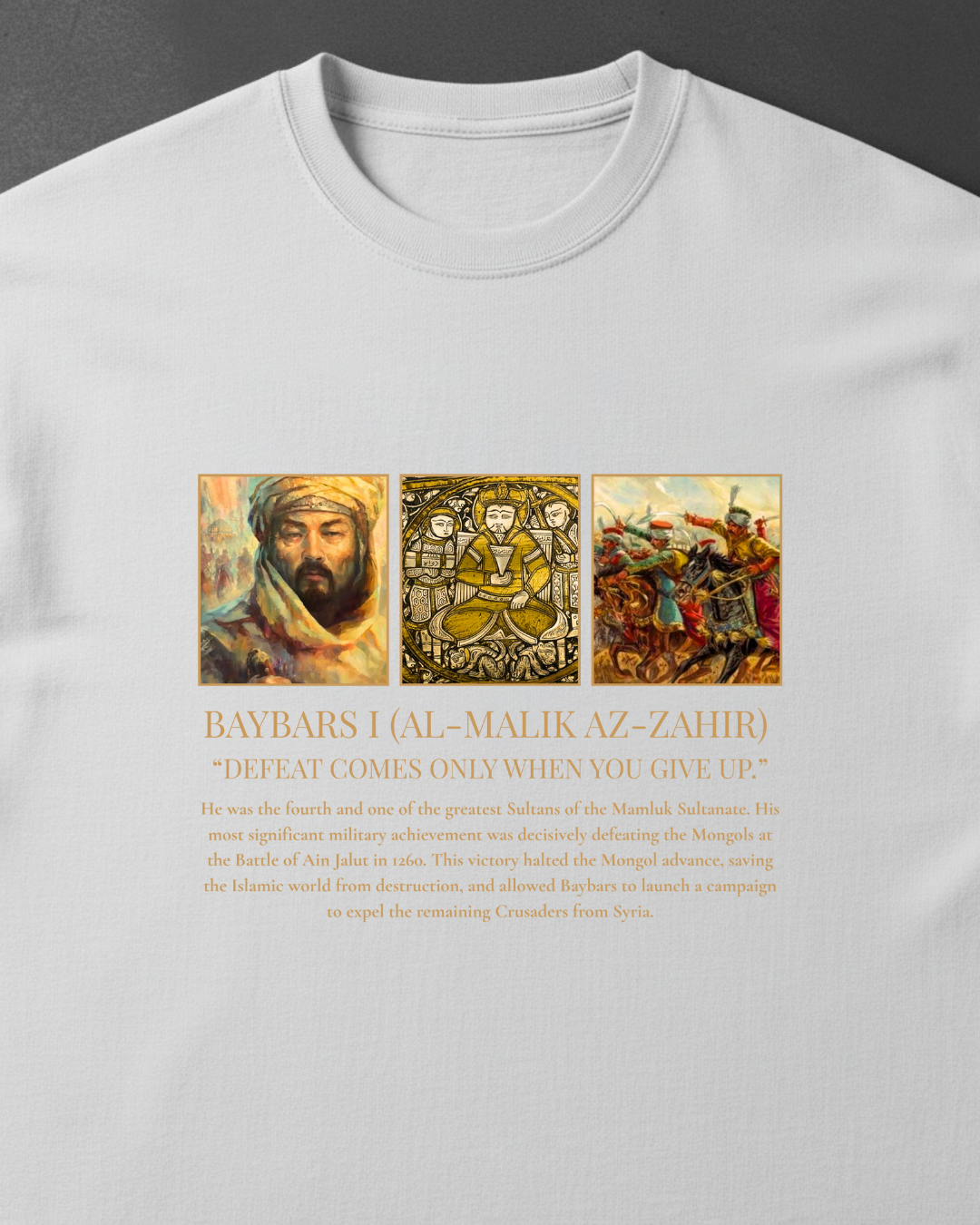 HISTORE™ Baybars I - Birinci Baybars Oversize T-shirt