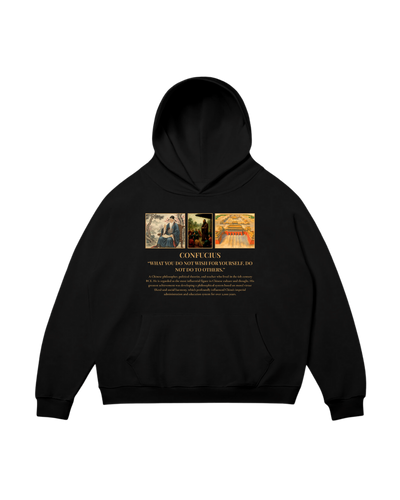HISTORE™ Confucius - Konfüçyüs Oversize Hoodie