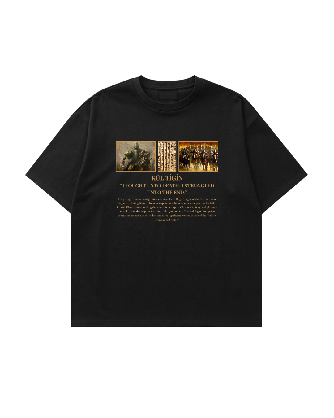 HISTORE™ Kültigin - Kül Tigin Oversize T-shirt