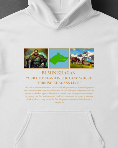HISTORE™ Bumin Khagan - Bumin Kağan Oversize Hoodie