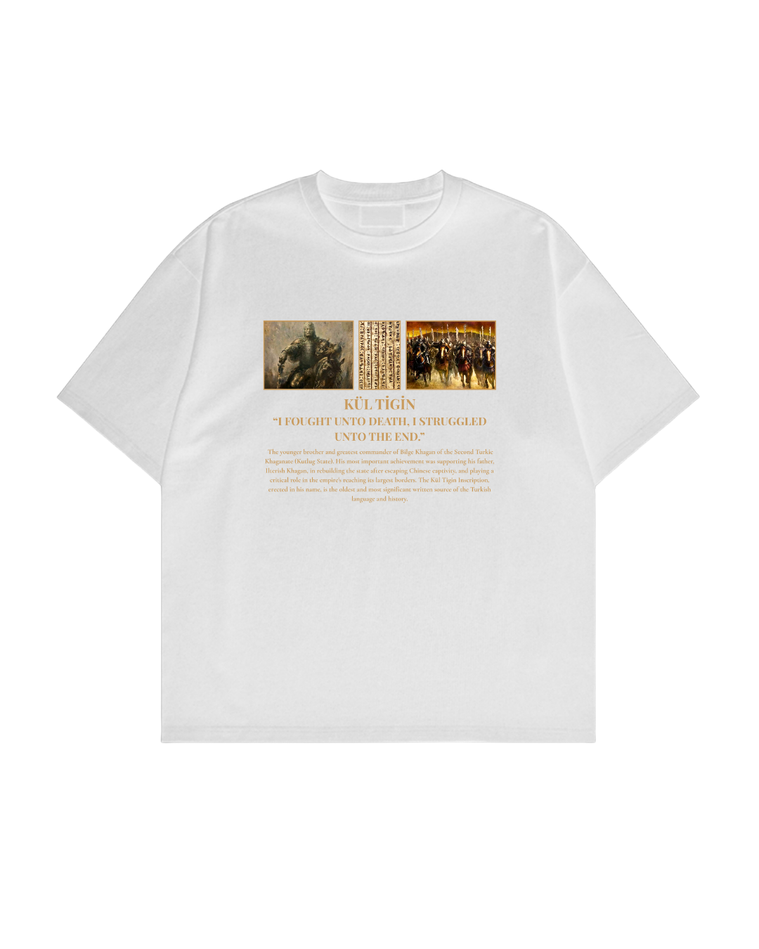 HISTORE™ Kültigin - Kül Tigin Oversize T-shirt