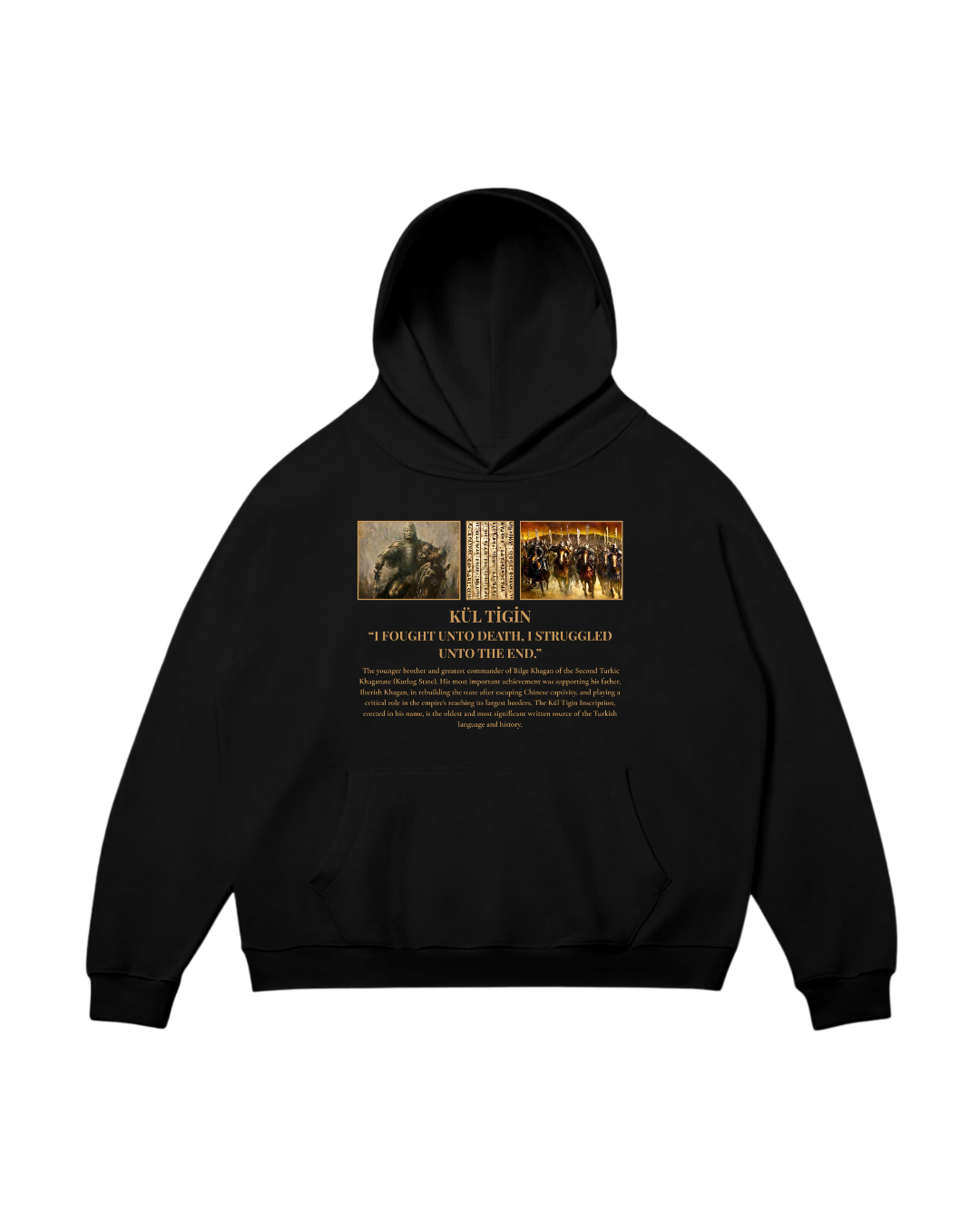 HISTORE™ Kültigin - Kül Tigin Oversize Hoodie