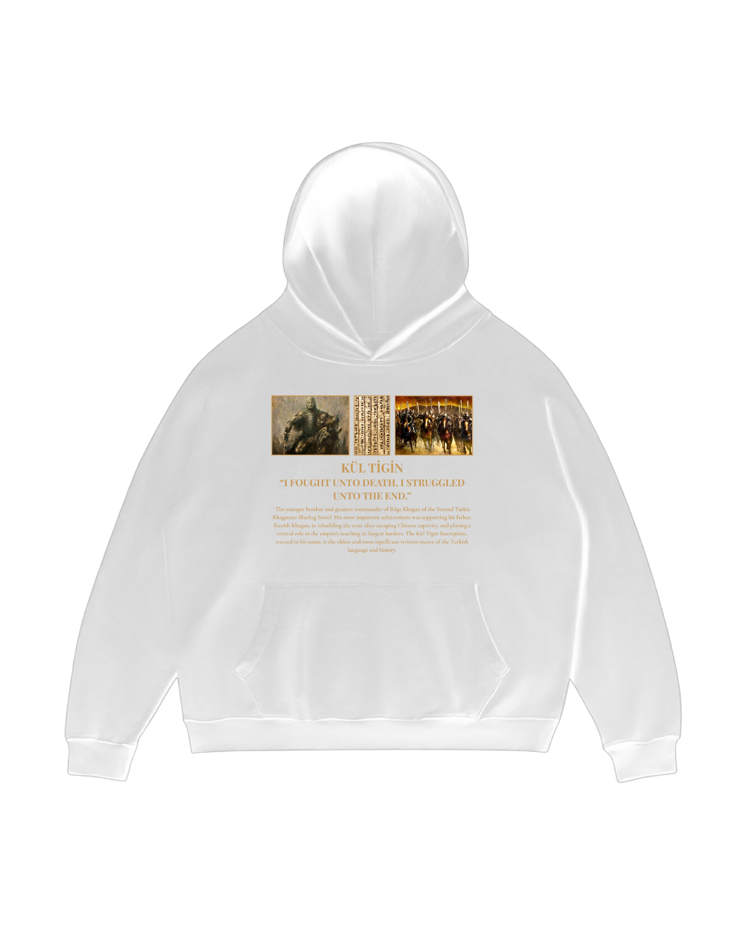 HISTORE™ Kültigin - Kül Tigin Oversize Hoodie