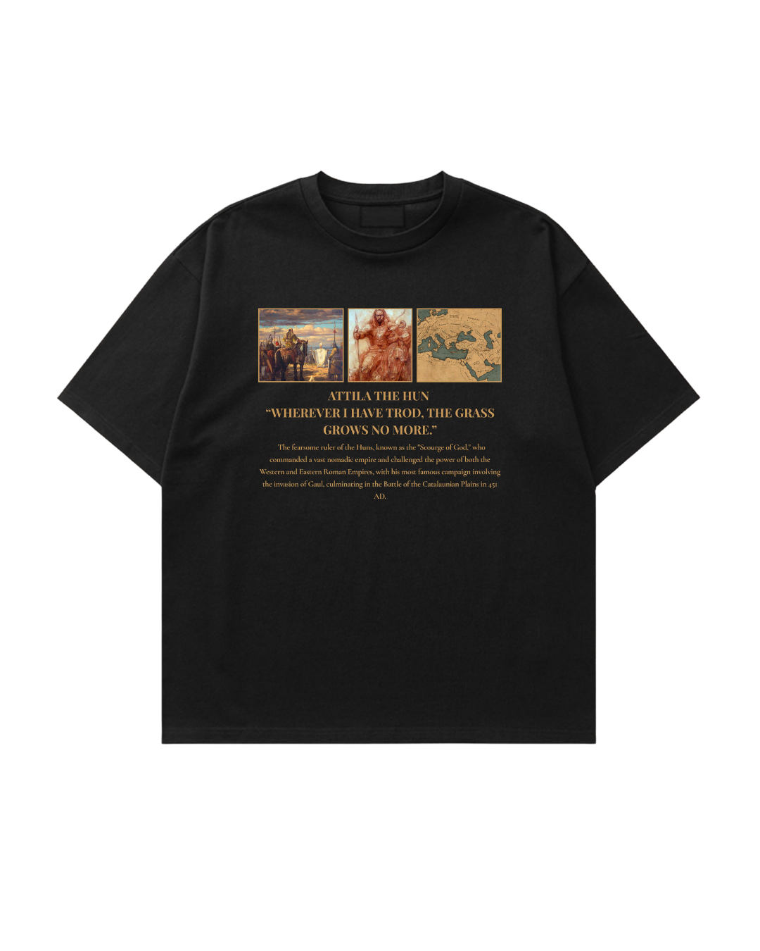 HISTORE™ Attila the Hun - Atilla Oversize T-shirt