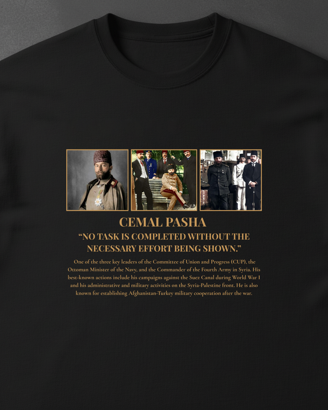 HISTORE™ Cemal Pasha - Cemal Paşa Oversize T-shirt