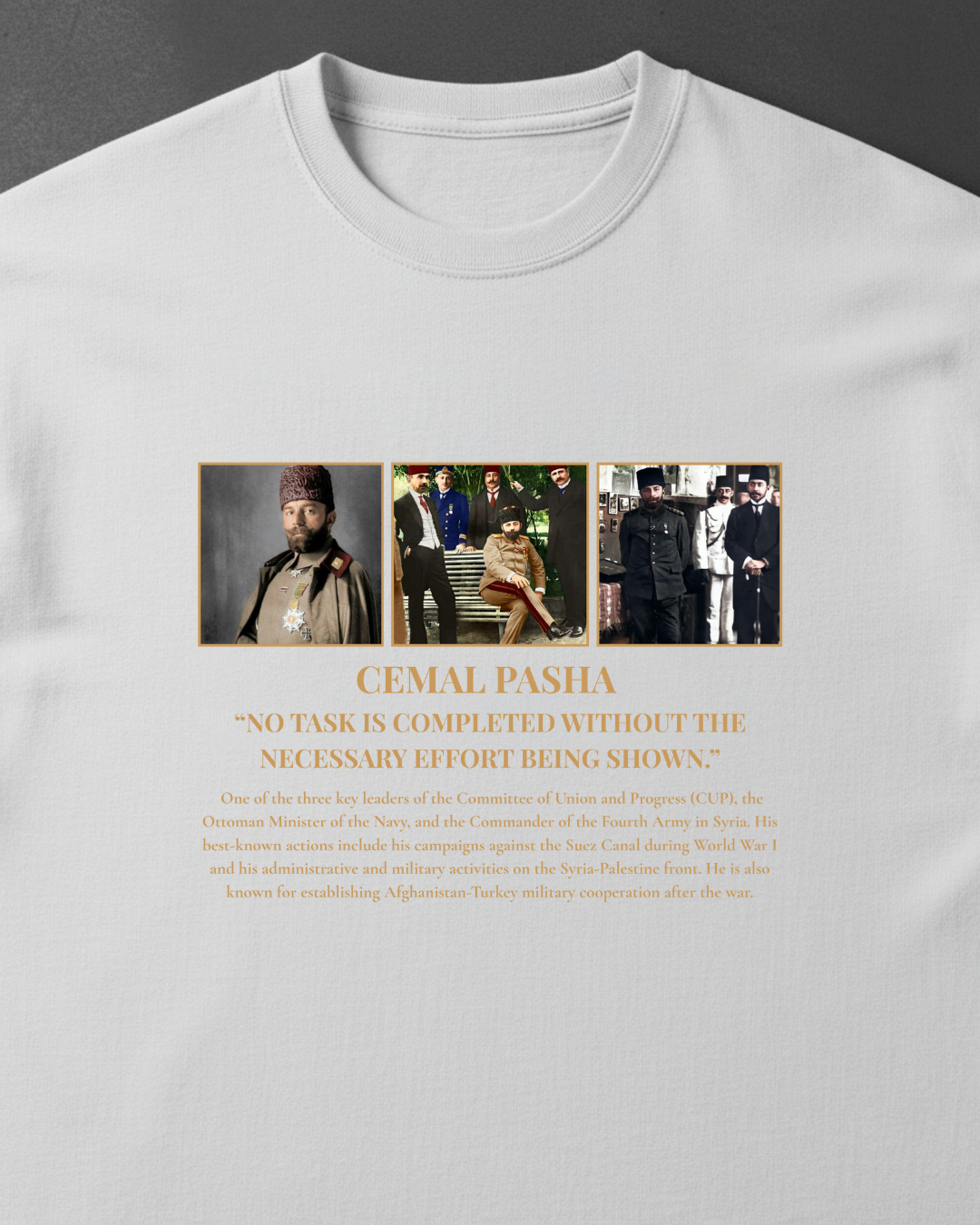 HISTORE™ Cemal Pasha - Cemal Paşa Oversize T-shirt