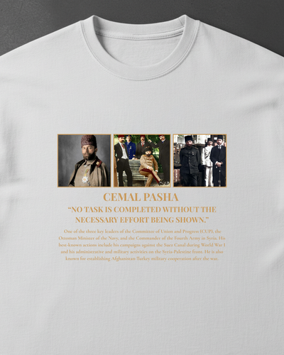 HISTORE™ Cemal Pasha - Cemal Paşa Oversize T-shirt
