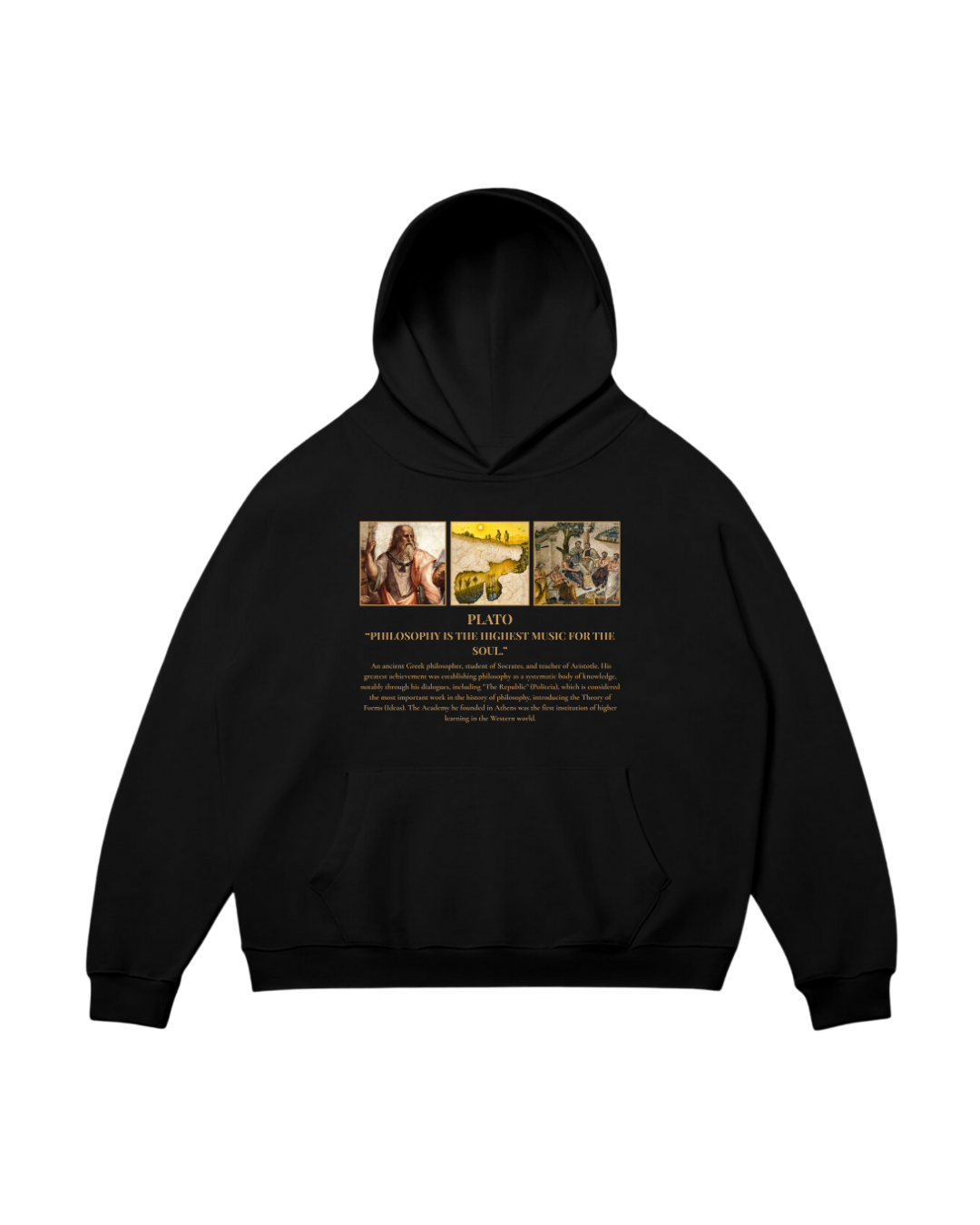 HISTORE™ Plato - Platon Oversize Hoodie