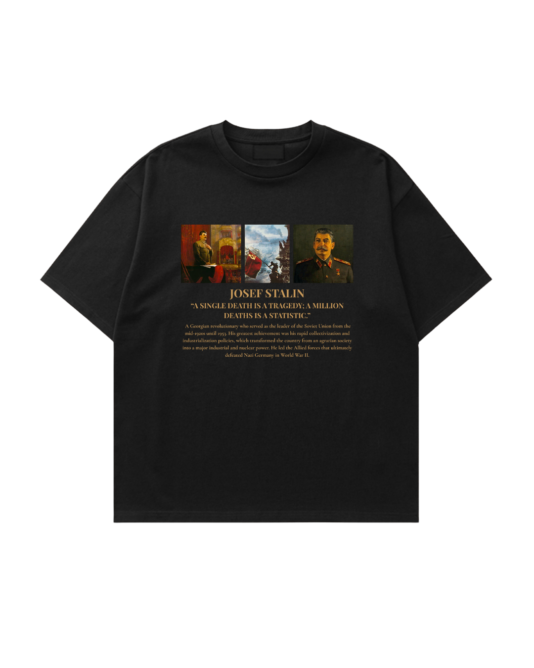 HISTORE™ Josef Stalin - Josef Stalin Oversize T-shirt