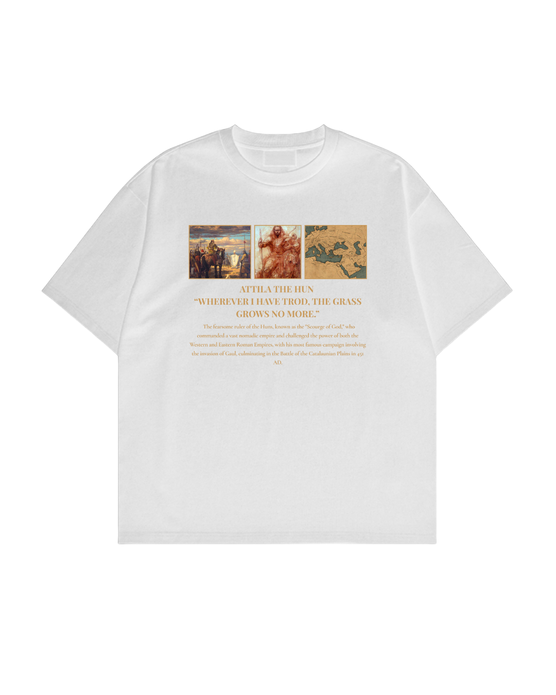 HISTORE™ Attila the Hun - Atilla Oversize T-shirt