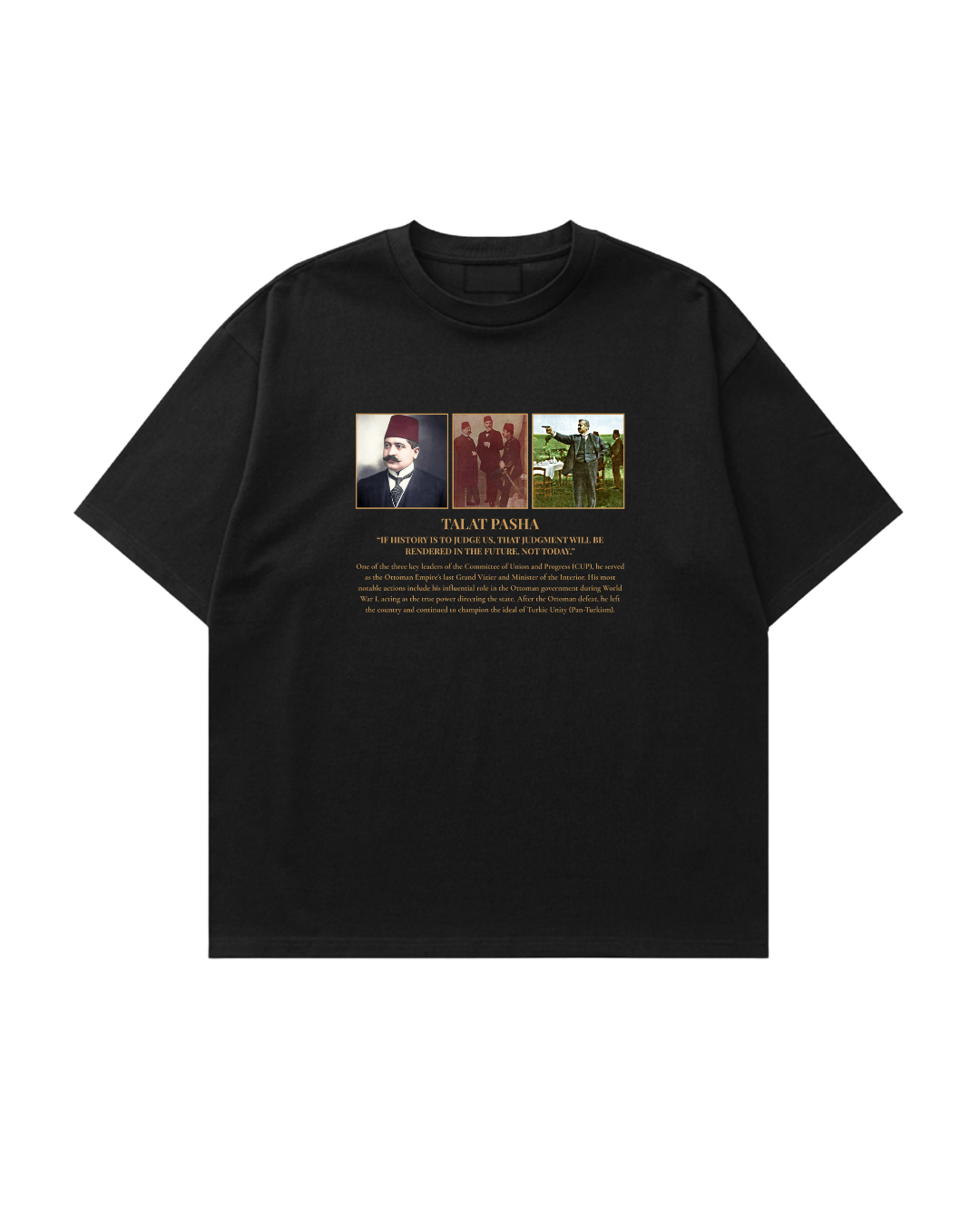 HISTORE™ Talat Pasha - Talat Paşa Oversize T shirt