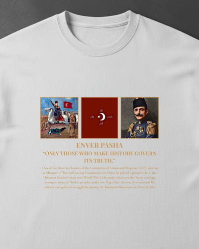 HISTORE™ Enver Pasha - Enver Paşa Oversize T-shirt