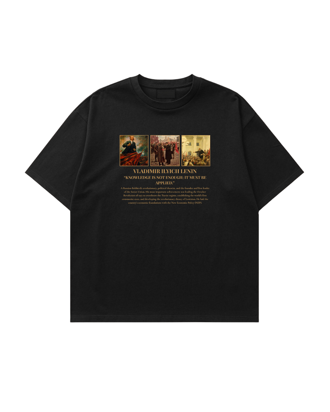 HISTORE™ Vladimir Ilyich Lenin - Vladimir İlyiç Lenin Oversize T-shirt