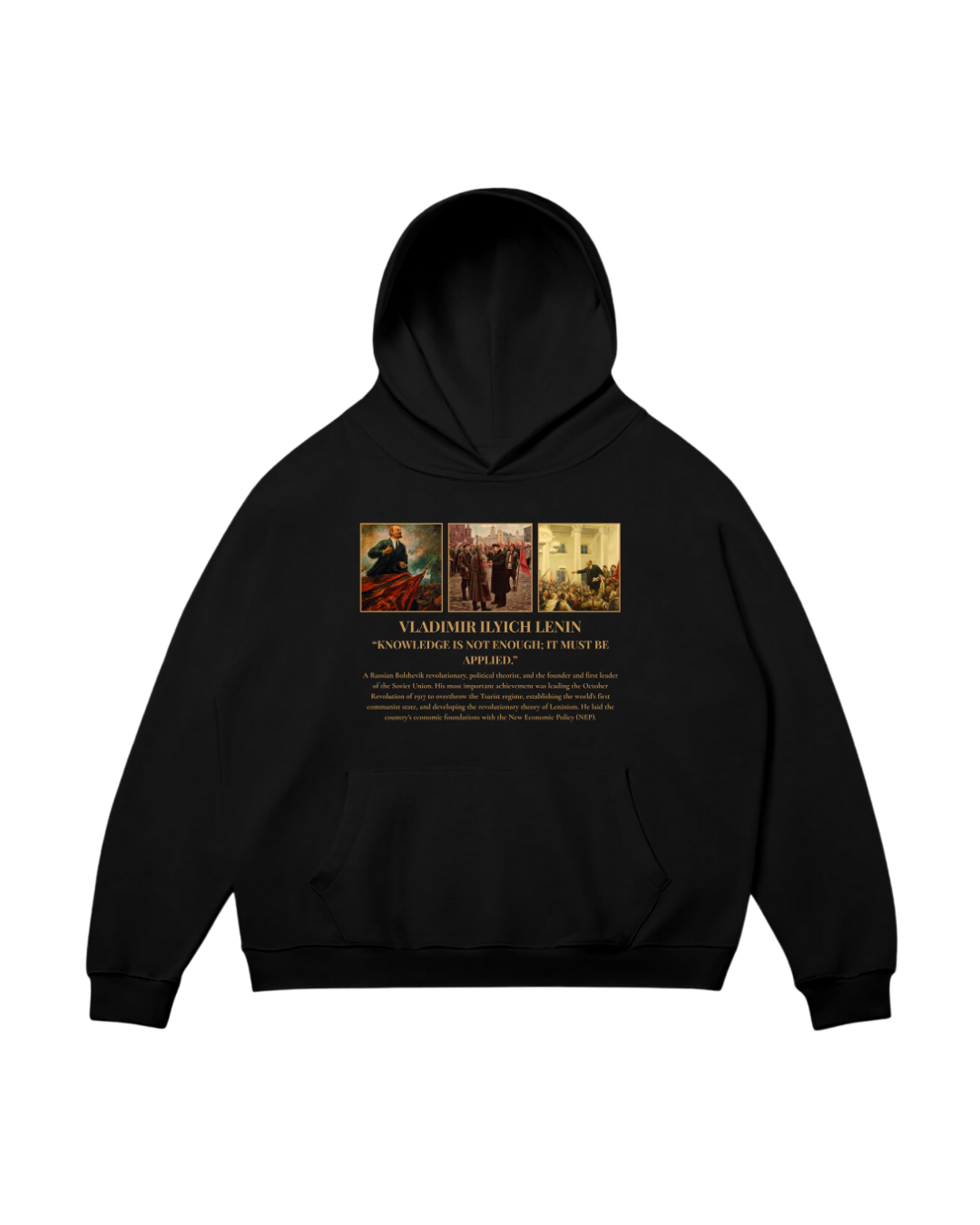 HISTORE™ Vladimir Ilyich Lenin - Vladimir İlyiç Lenin Oversize Hoodie