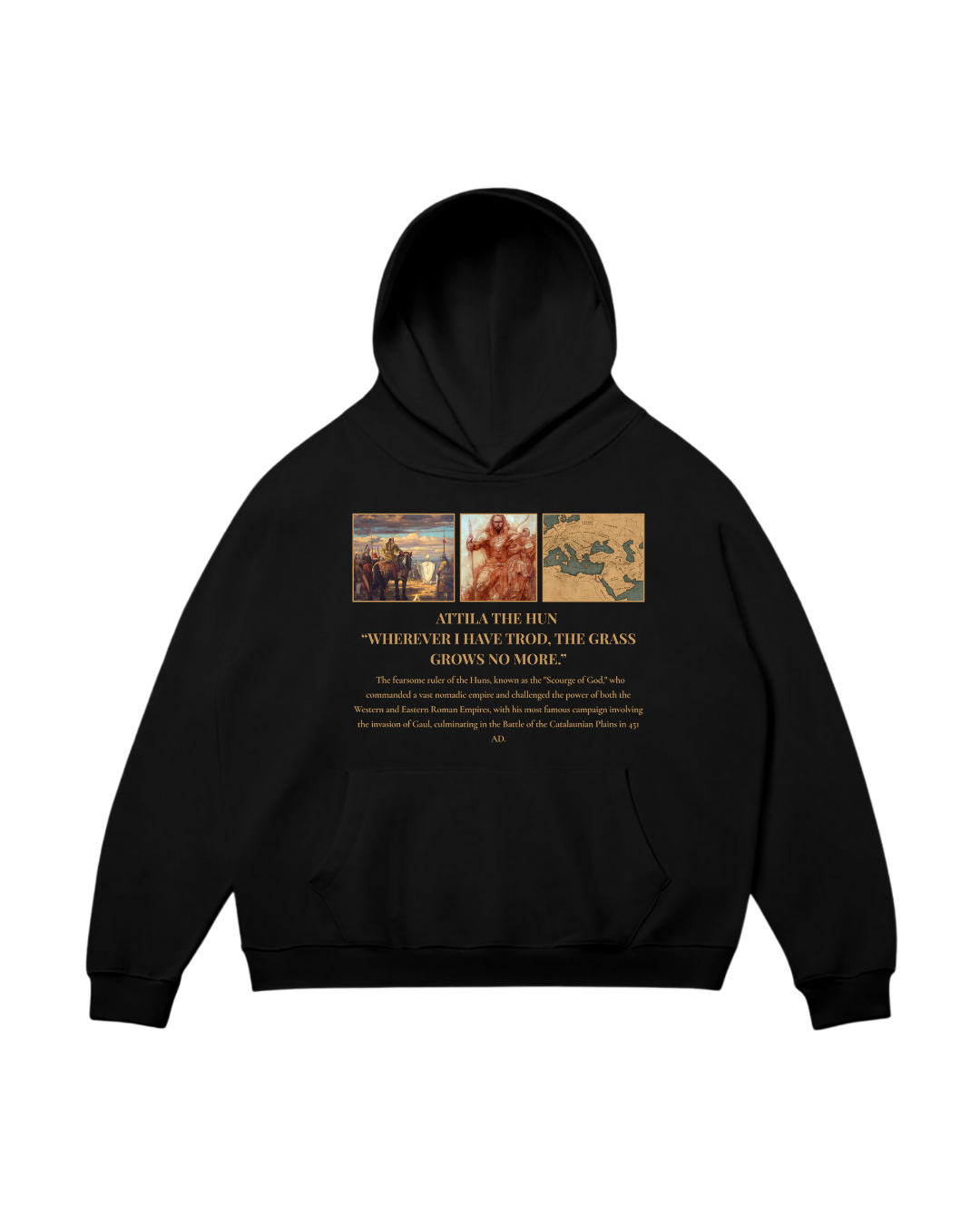 HISTORE™ Attila the Hun - Attila Oversize Hoodie