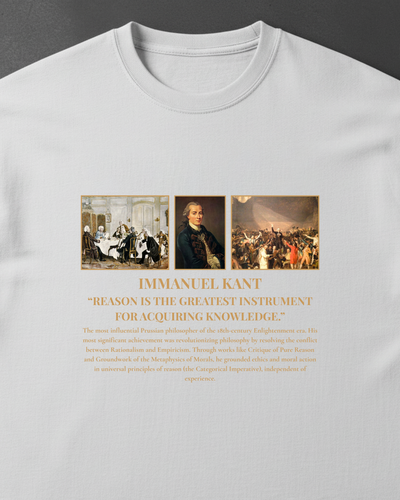 HISTORE™ Immanuel Kant - Immanuel Kant Oversize T-shirt