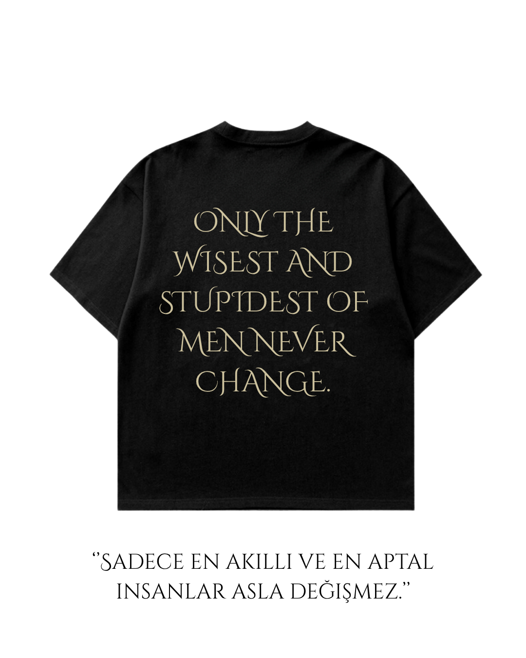 HISTORE™ Confucius - Konfüçyüs Oversize T-shirt