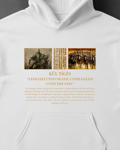 HISTORE™ Kültigin - Kül Tigin Oversize Hoodie
