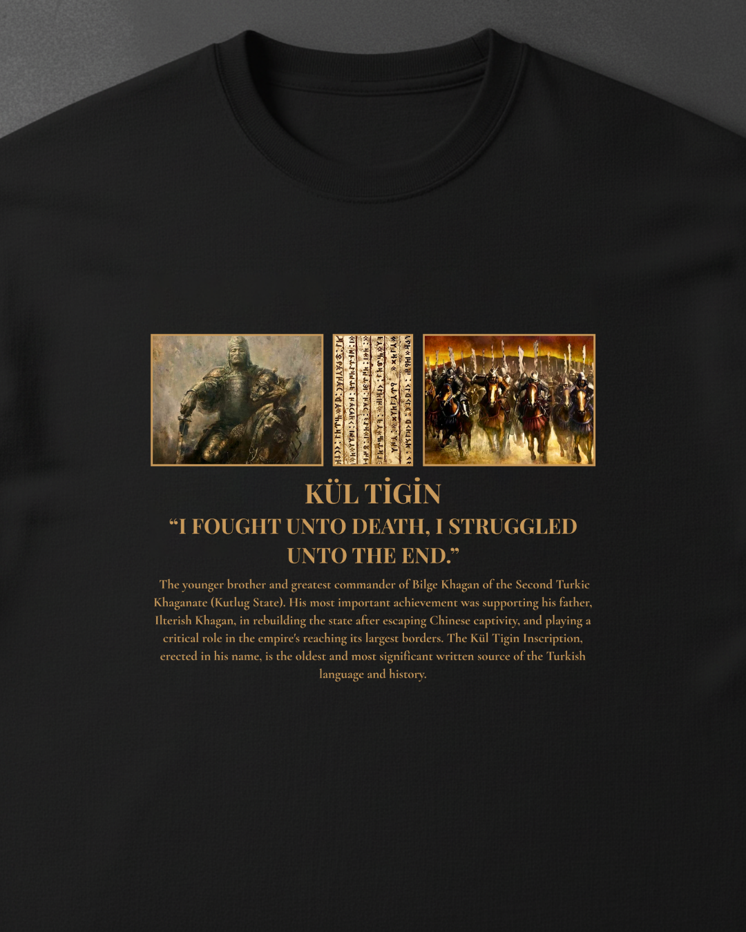 HISTORE™ Kültigin - Kül Tigin Oversize T-shirt